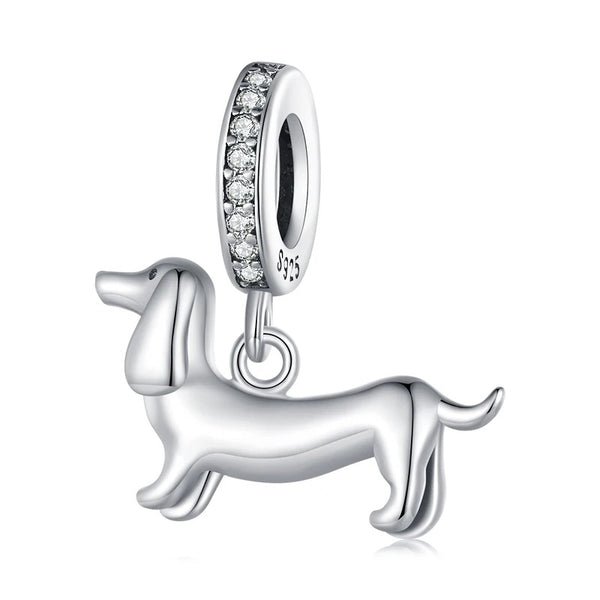 Celebrate your bond with the elegant dachshund charm